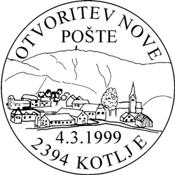04_03_1999 - Otvoritev nove pošte Kotlje