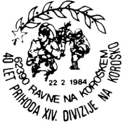 22_02_1984 - 40 let prihoda XIV.divizije na Koroško
