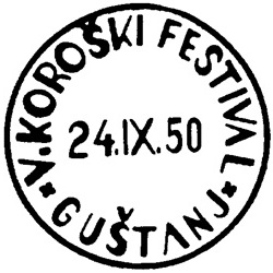 25_9_1950 - V. Koroški festival