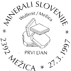 27_03_1997 - Minerali Slovenije - Wulfenit Mežica